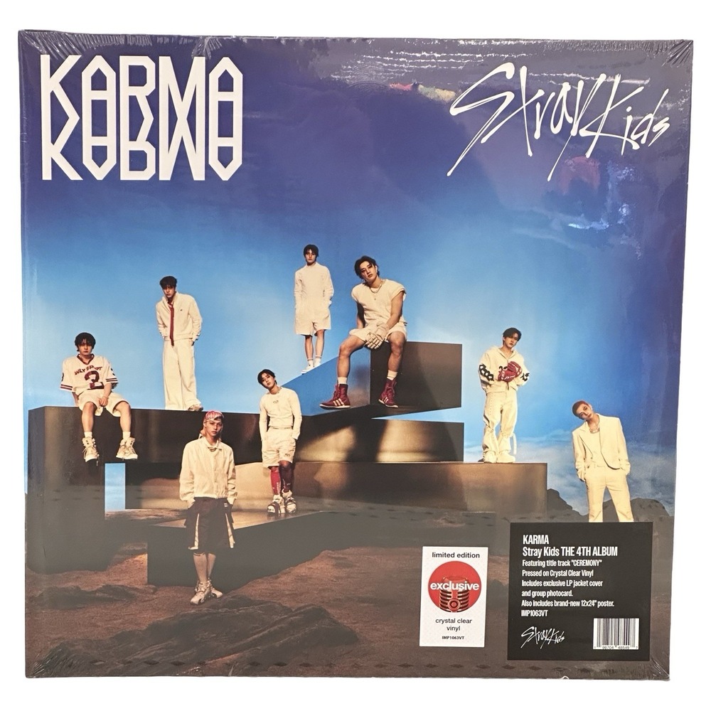 Stray Kids - KARMA (Limited Edition, Crystal Clear Vinyl LP) - New